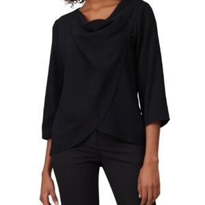 Amanda Uprichard Black Blouse